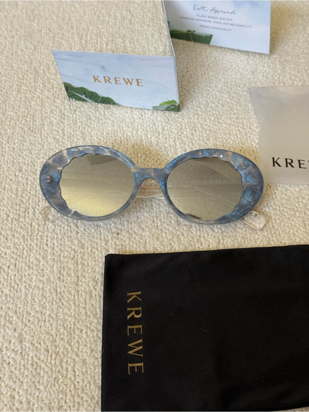 KREWE Alixe Mirrored Sunglasses